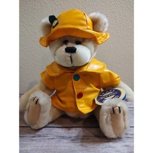 12" Plush Pickford Brass Button Bear Collection Harber Bear of Health A12